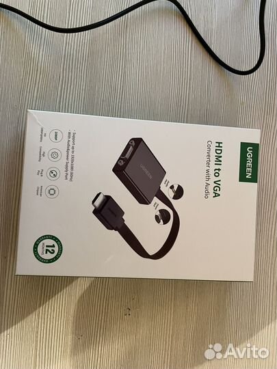 Переходник с hdmi к vga