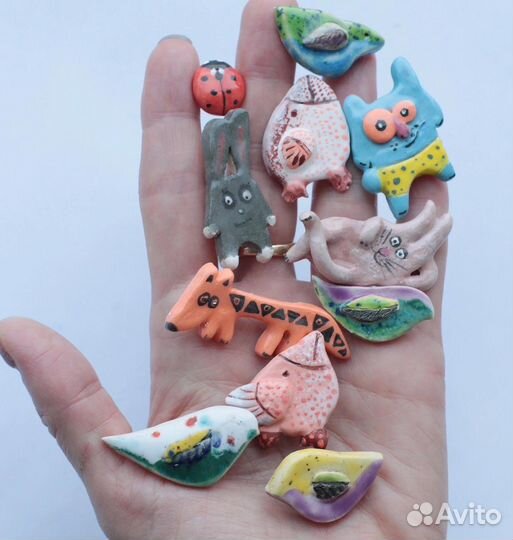 Броши и брелоки