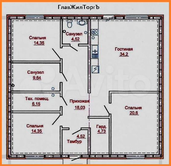 Дом 139 м² на участке 11,3 сот.