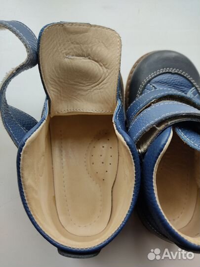 Ботинки 24 р ортопедич, ботинки замшевые 27р