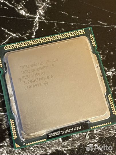 Процессоры i5 650