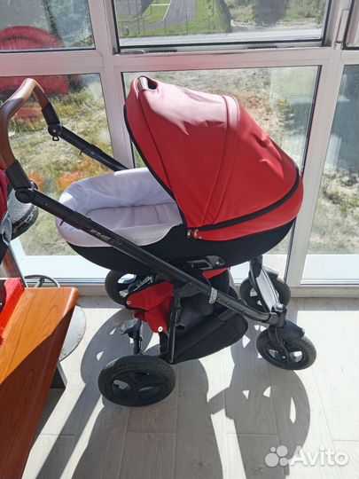 Детские коляски 2 в 1 с большими колесами
