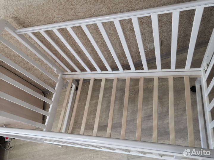 Детская кроватка + матрас