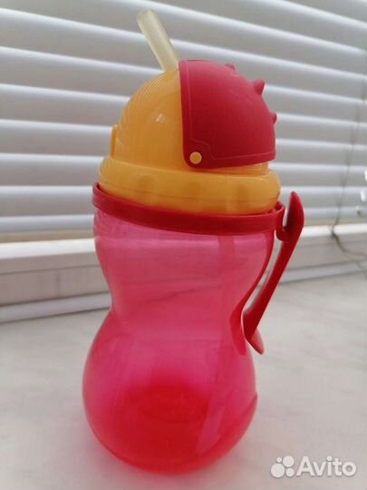 Поильник с трубочкой