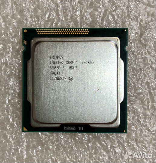 Процессор intel core i7 2600