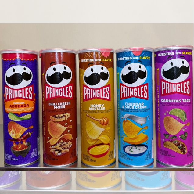 Чипсы Pringles /Принглс, 158г. США. Новые вкусы