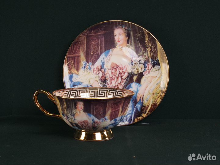 Коллекционная чайная пара. Европа