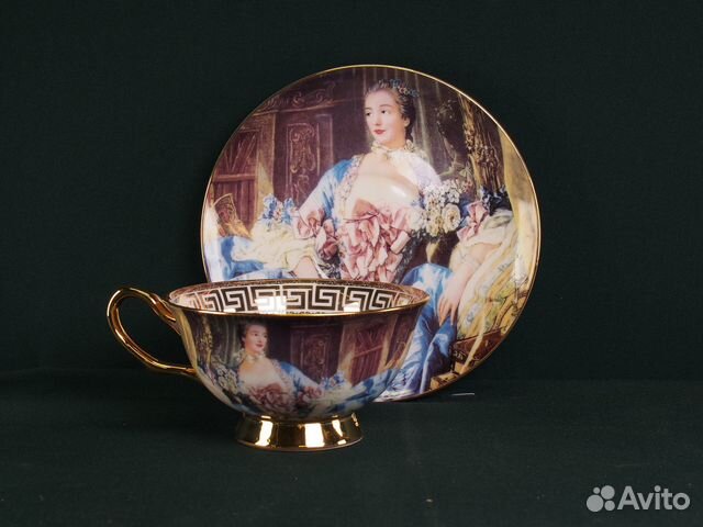 Коллекционная чайная пара. Европа