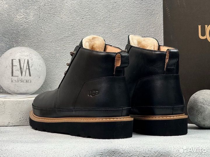 Мужские ботинки Ugg Neumel Gentleman Leather Black