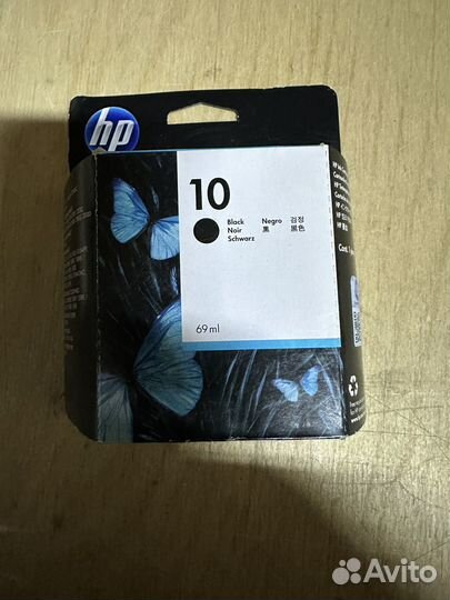 Картридж HP 10 (black) 69мл (C4844A)