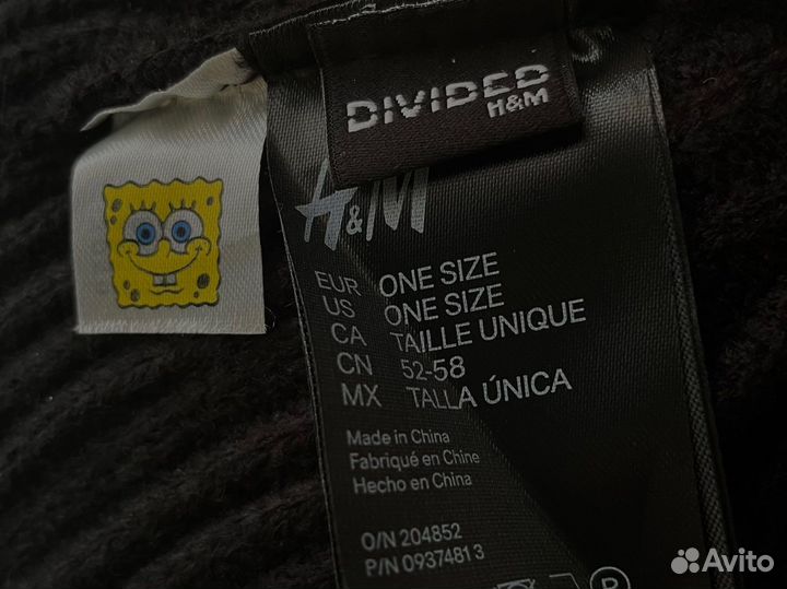 Шапка H&M SpongeBob