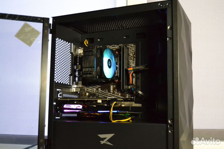 Игровой пк ryzen 5 5500 + 1660 super