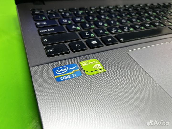 Бодрый ноутбук asus core i3 nvidia 720 2 gb