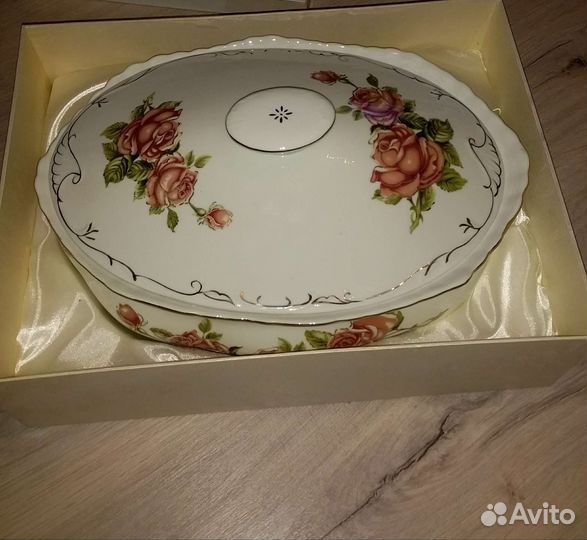 Блюдо Корейская Роза Статуэтка Италия