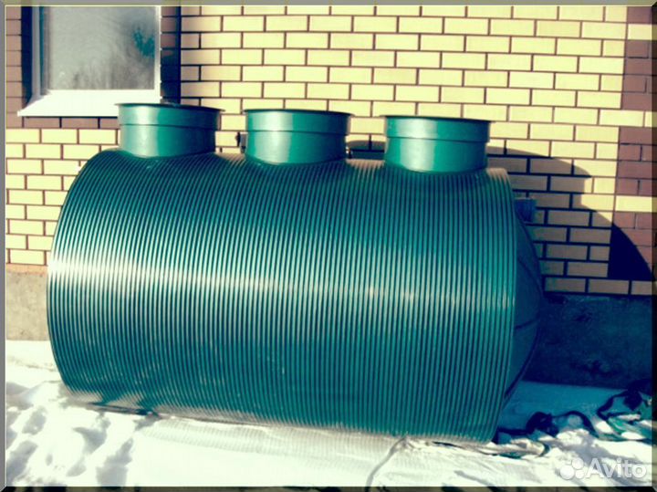 Установка септика. Рассрочка 12 мес