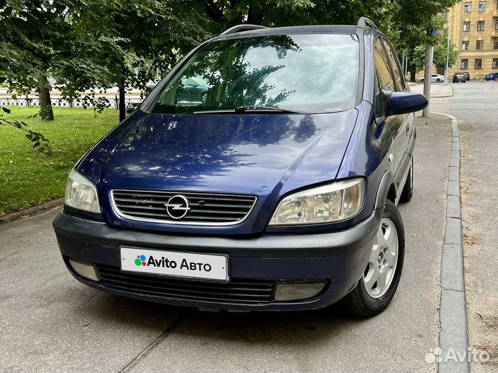 Opel Zafira 2.2 МТ, 2001, 287 000 км