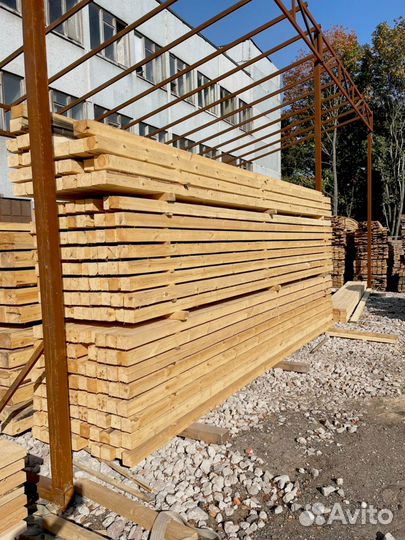 Доска обрезная 40х150х6000мм с доставкой