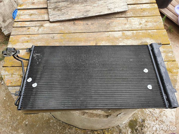 Радиатор кондиционера туарег