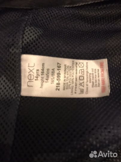 Вещи пакетом на плотного мальчика 12-14 л 152-158