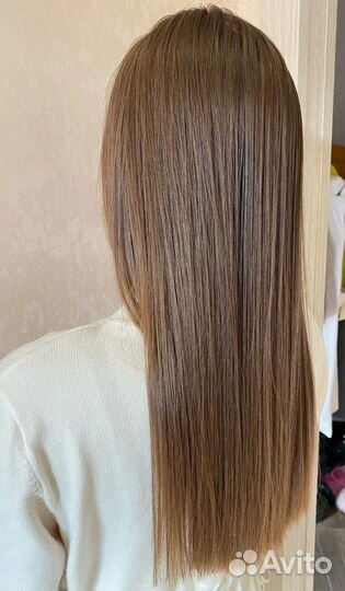 Кератиновое выпремление волос