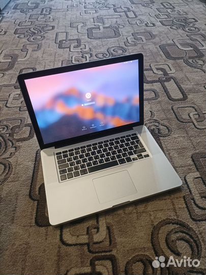 Macbook pro 15 2012 i5