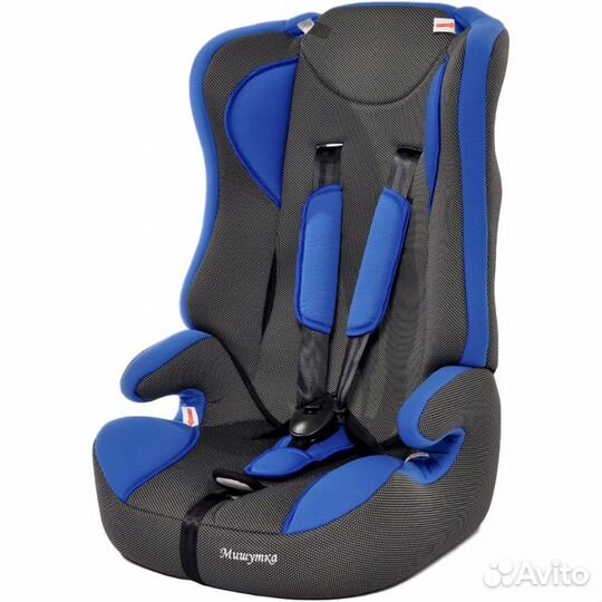 Автокресло 9-36кг Мишутка (Метеор) 513 Синий