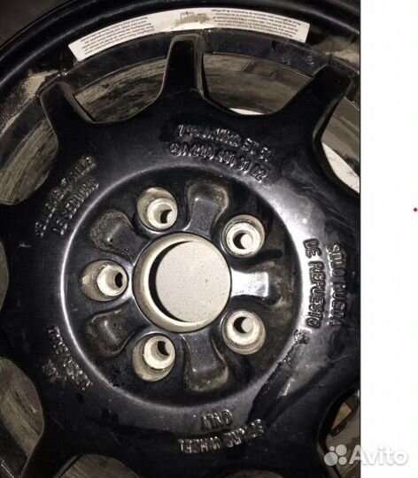 Запасное колесо Mercedes W 220 R17 Michelin Pilot