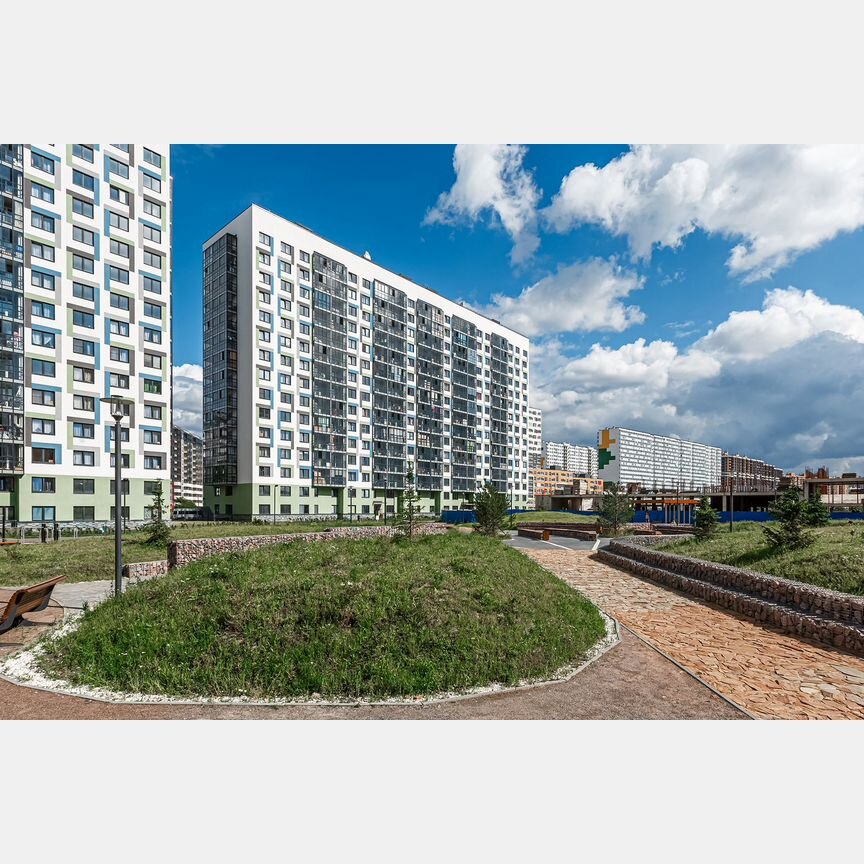2-к. квартира, 55,4 м², 2/15 эт.