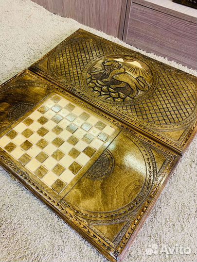 Нарды ручной работы