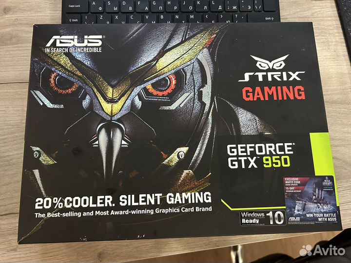 Видеокарта Asus strix gtx 950