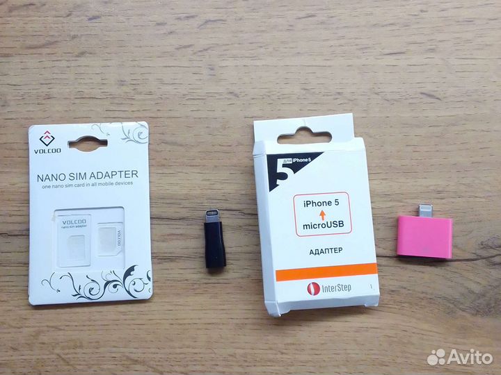 Адаптер сим/ переходник micro - iPhone