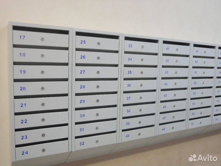 Почтовые ящики многосекционные