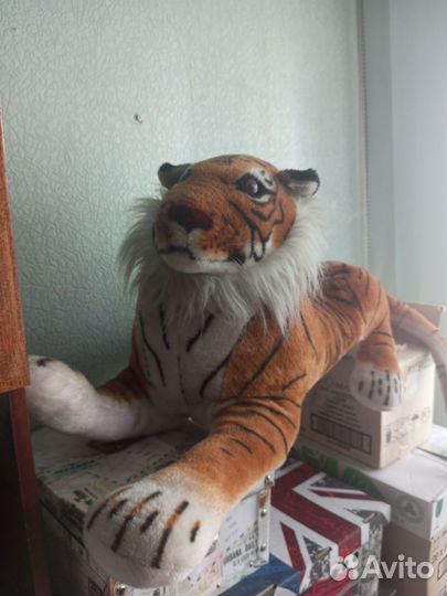 Мягкая игрушка большая тигр