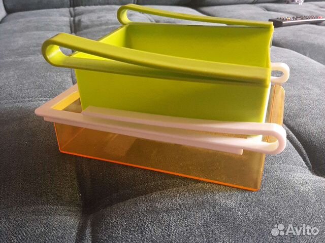 Пластиковый органайзер в холодильник, 2 шт