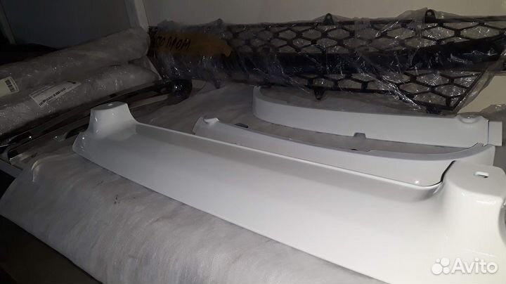 Реснички + решётка на ваз 2114 2115 в цвет кузова