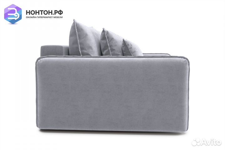 Диван тик-так Антей 3-х местный серый
