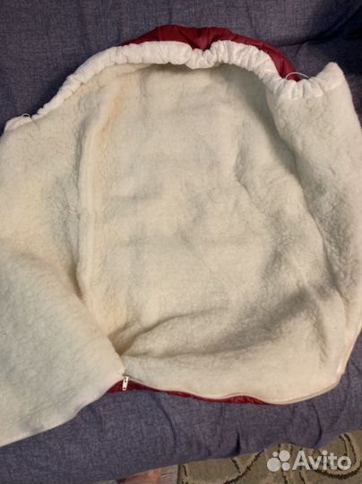 Зимний конверт в коляску