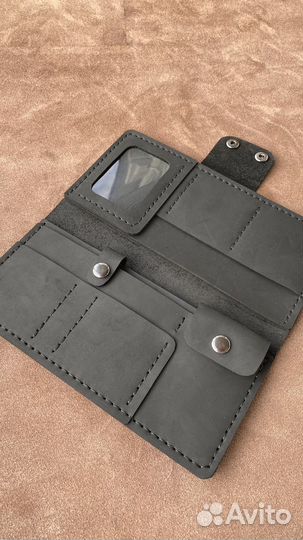 Паспортная обложка кожаная ручной работы