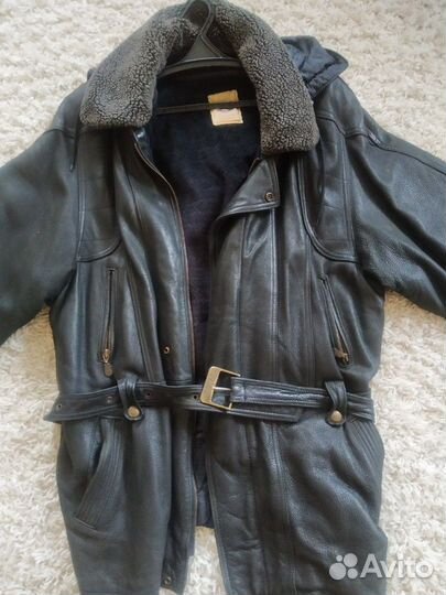 Куртка кожаная