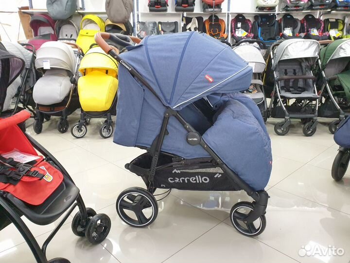 Коляска для двойни Carrello Connect