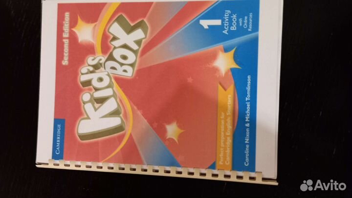 Учебник английского языка kids box 1