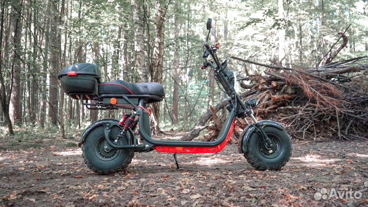 Электроскутер white siberia 2WD 4000W рестайлинг