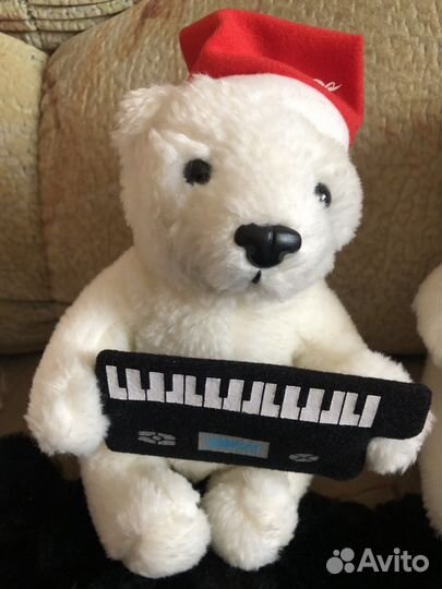 Мягка игрушка мишка Coca-Cola