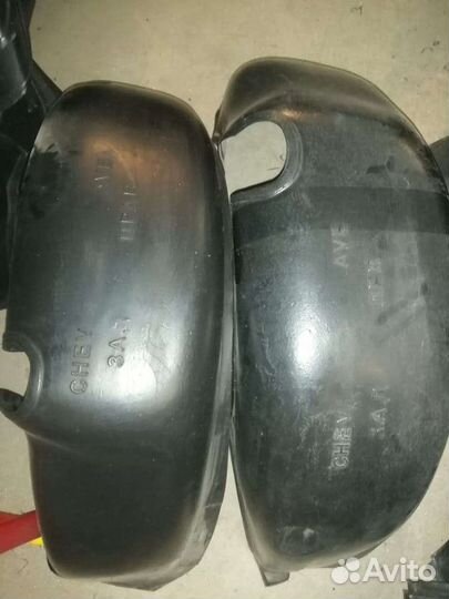 Подкрылки на chevrolet aveo т 250