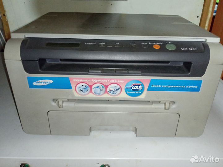 Мфу 3в1 лазерный samsung scx-4220