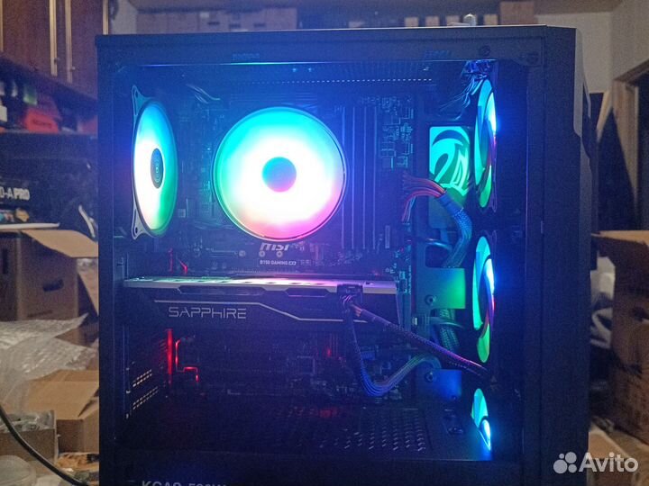 Игровой i5 6500 16gb 256gb 500gb RX 580 8gb