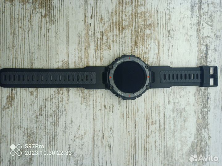 Часы Amazfit T-Rex Pro 48 мм, meteorite black