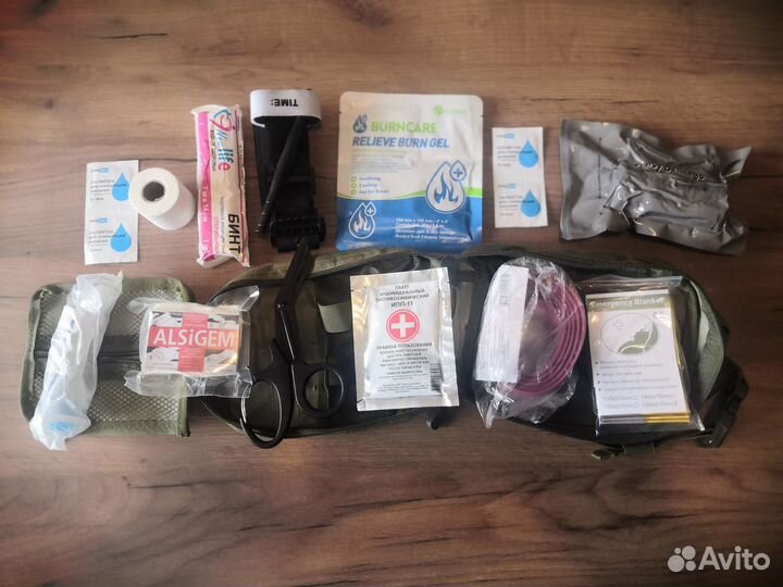 Аптечка тактическая укомплектованная