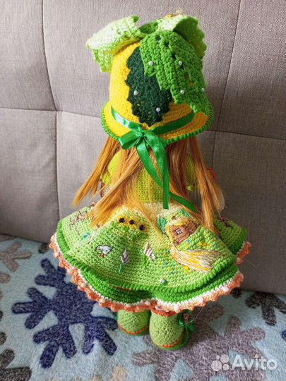 Вязаная кукла (Репка)