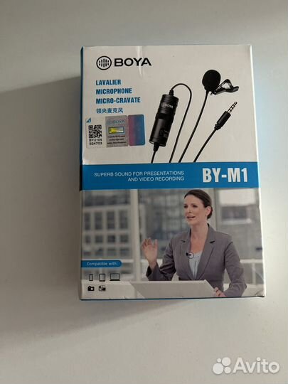 Петличный микрофон boya